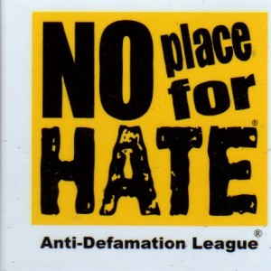 no place for hate button