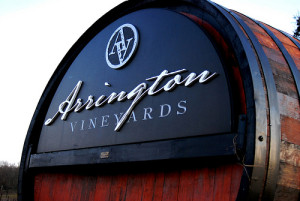 Arrington Vineyards sign