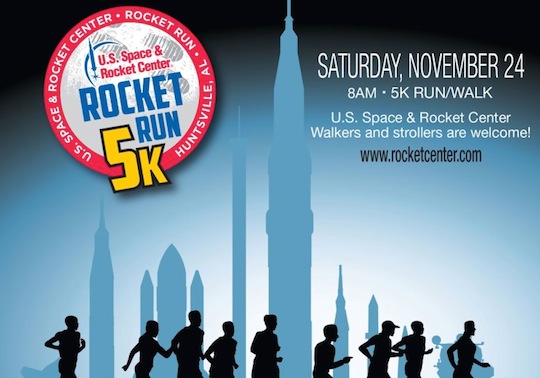 rocket run 5k U.S. Space and Rocket Center