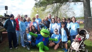 group at walk for autism