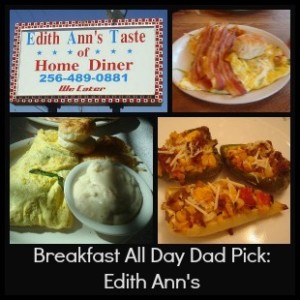 best Huntsville restaurants for Father's Day- edith anns