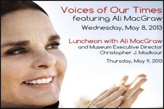 ali macgraw voices of our times