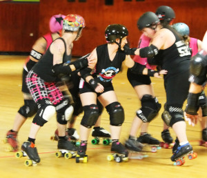 the dixie derby girls Practice