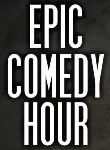 Huntsville epic comedy hour logo