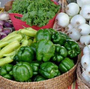 veggies from greene street market - downtown huntsville events in july