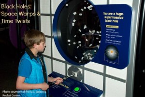 black holes exhibit at US Space and Rocket center