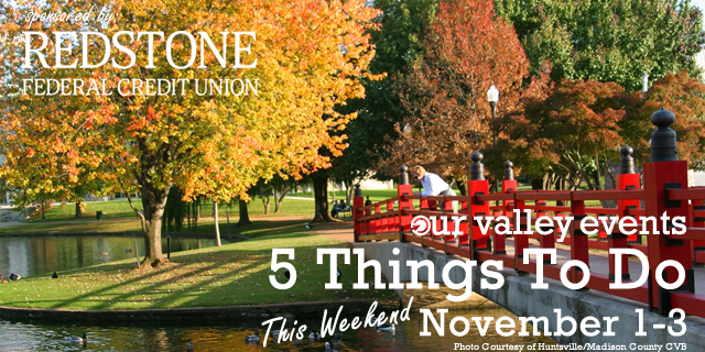 5 things to do This Weekend: November 1-3