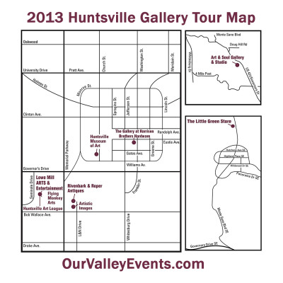 gallery tour map