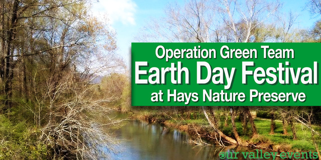 Earth Day at Hays Nature Preserve 2014