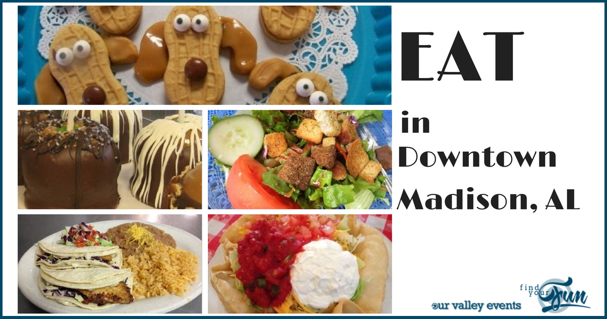 Places to Eat in Downtown Madison AL