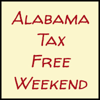 AL Tax Free Weekend