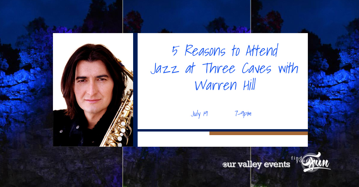 Jazz at Three Caves with Warren Hill