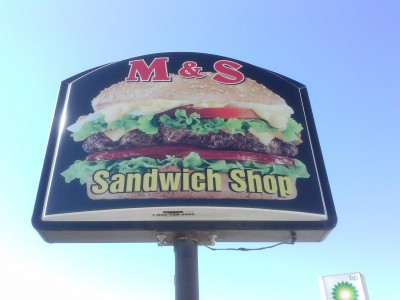 M& S sandwich shop