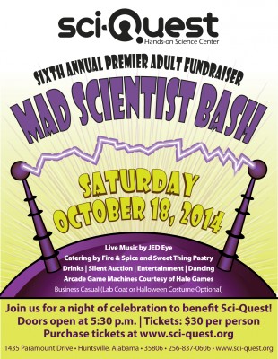 Sci-Quest Mad Scientist Bash 2014
