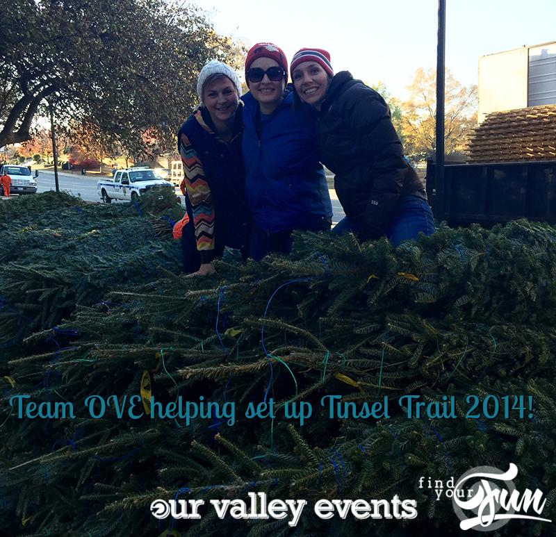 Team OVE at Tinsel Trail 2014