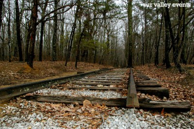 Monte Sano State Park old railroad tracks