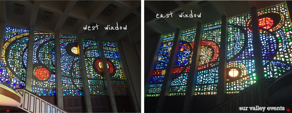 first baptist windows side by side