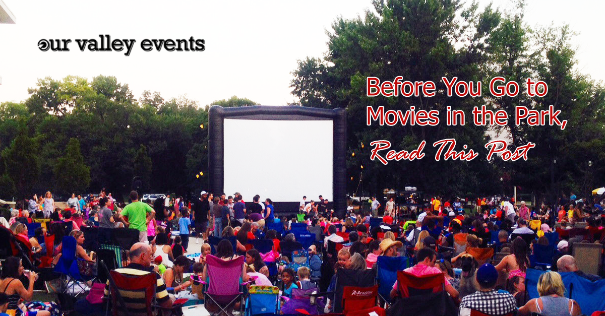 Before You Go to Movies in the Park, Read This Post 