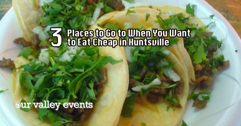Eat Cheaper in Huntsville