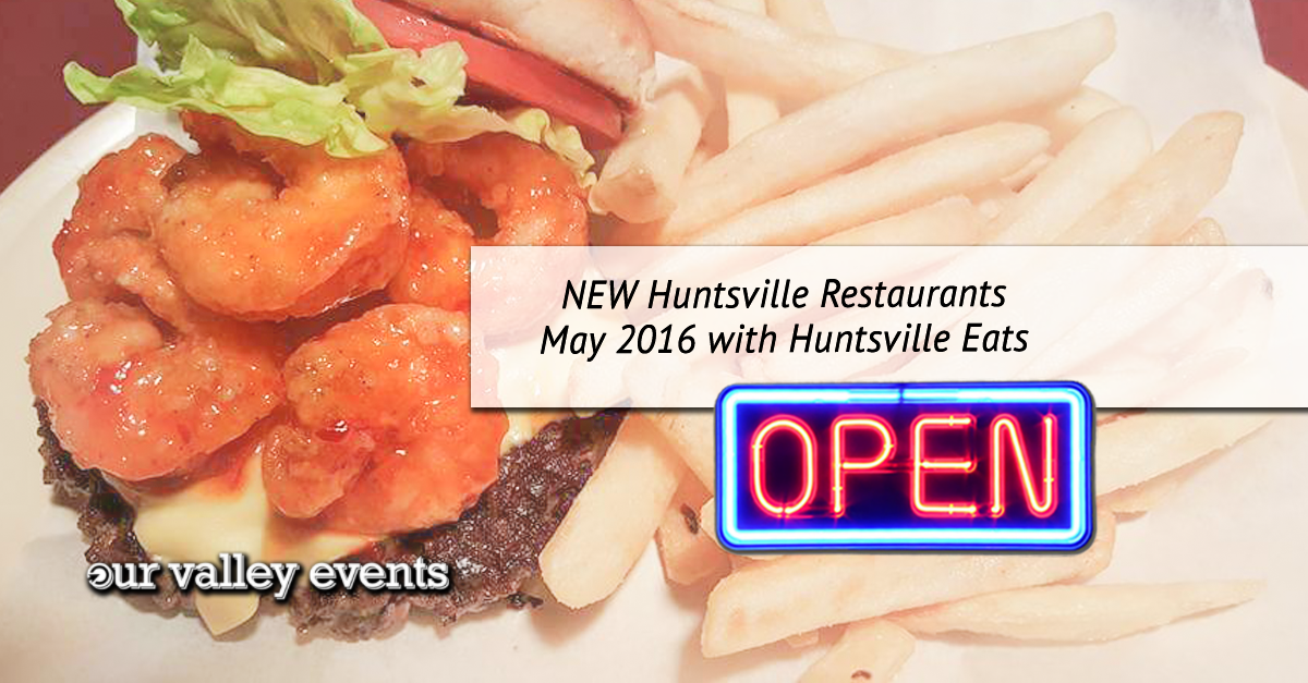Now Open- May 2016