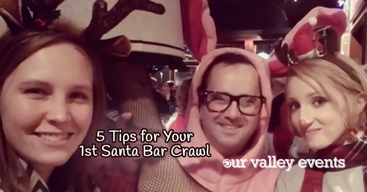 5 Tips for Your First Santa Bar Crawl