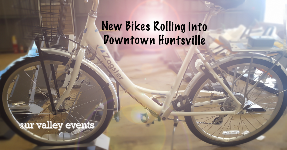 New Bikes Rolling Into Downtown Huntsville