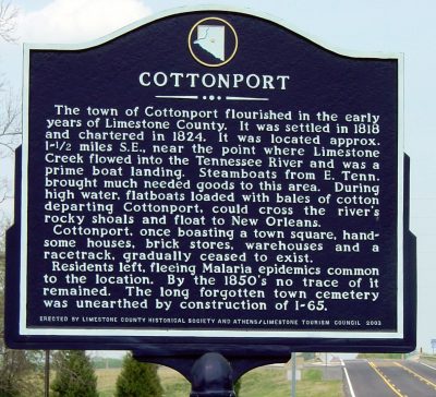cottonport marker