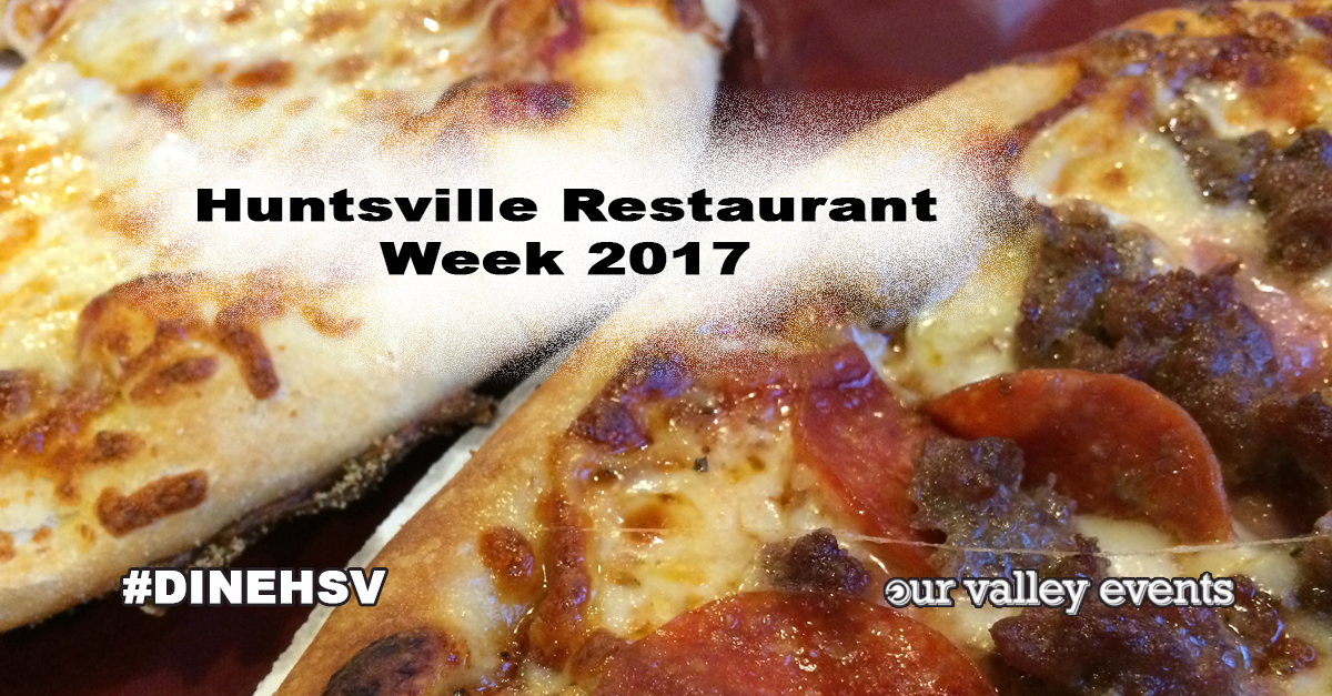 Huntsville Restaurant Week 2017