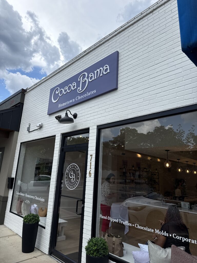 storefront for Cocoa Bama in Huntsville 