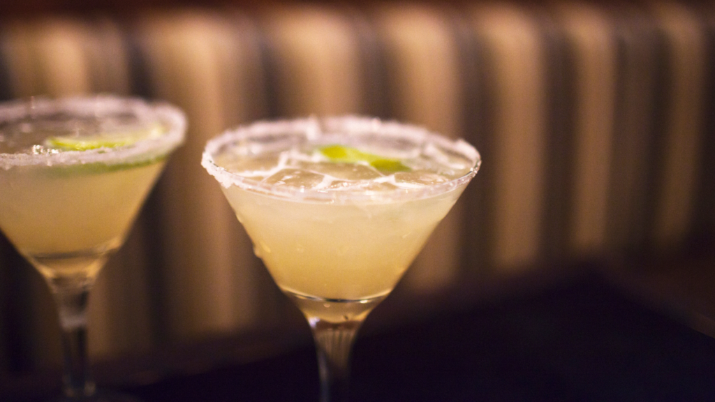two cocktails