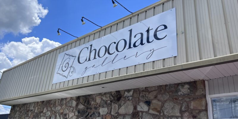 Chocolate Gallery Sign