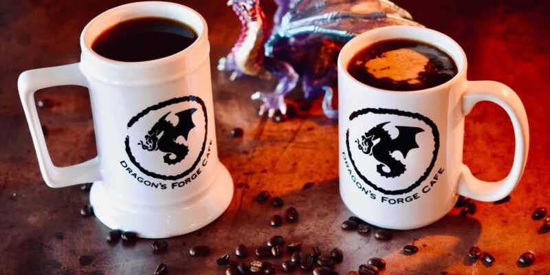 Dragon's Forge Coffe Mugs in Huntsville