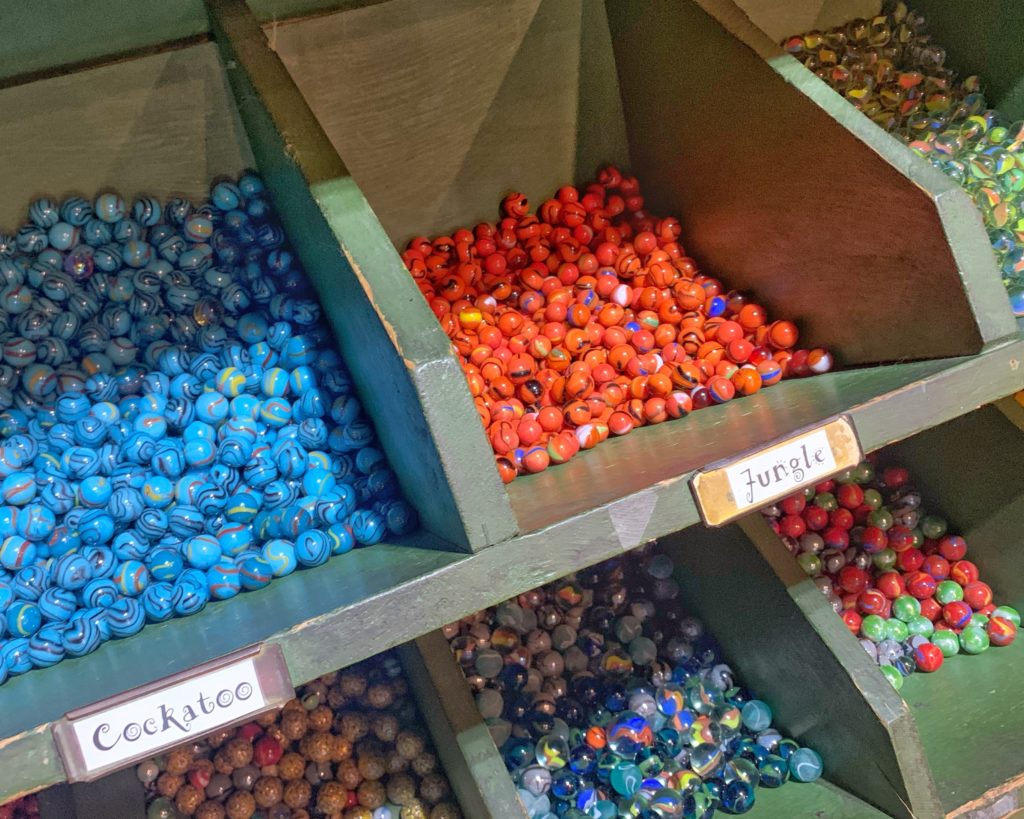 Marbles at Harrison Bothers