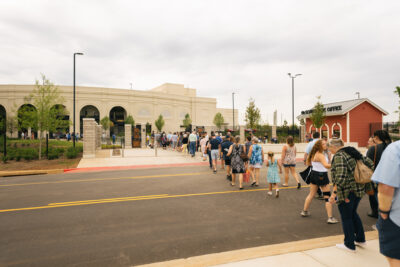 People in line for Orion Concert