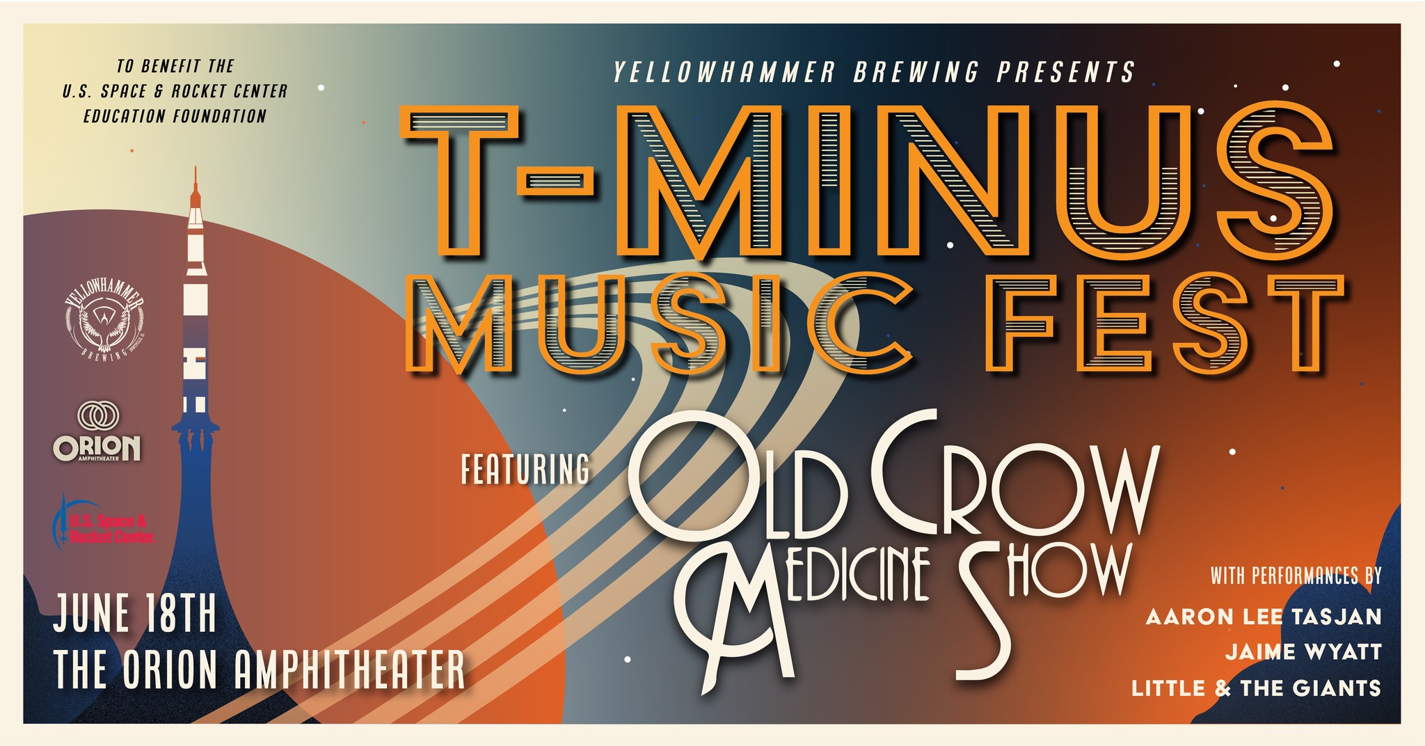 T-Minus Music Fest Featuring Old Crow Medicine Show & More
