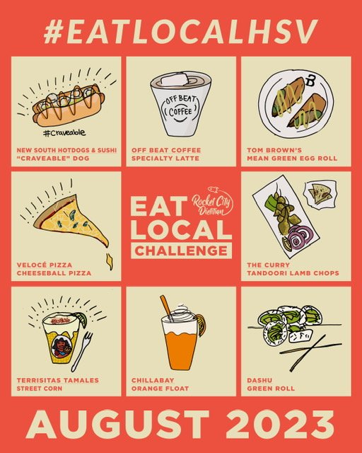 Eat local challenge graphic